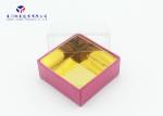 Durable 0.35mm Clear PET Cover Retail Packaging Boxes For Small Jewelry Box