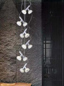 Quality Nordic black Designer Chandelier Bedroom Living Room Dining Staircase Chandelier(WH-MI-411) wholesale