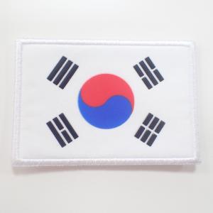 Quality Popular National Flag Custom Embroidery Patches For Clothes Hat Bag wholesale