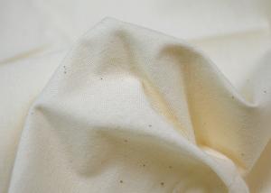 Quality Natural Antibacterial Organic Cotton Canvas For Clothes 145 GSM Weight wholesale
