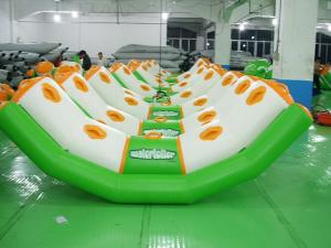 Quality 0.9mm Pvc Tarpaulin Inflatable Water Seesaw With 4 Seats En71-2 wholesale
