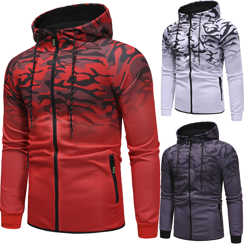 High Quality Custom polyester Fabric Sublimation Mens Slim Fit Hoodies Street Tracksuit