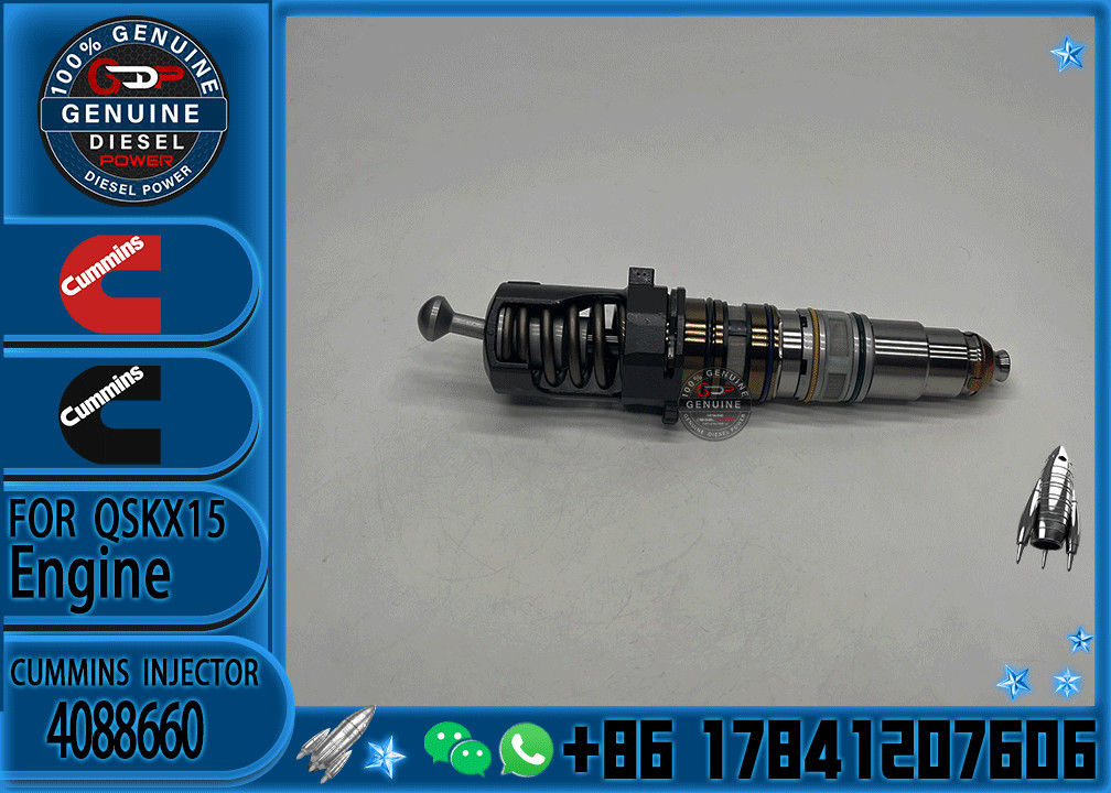 QSX15 ISX15 Diesel Engine Fuel Injector Kit 4088660 4088665 4088327 4062569