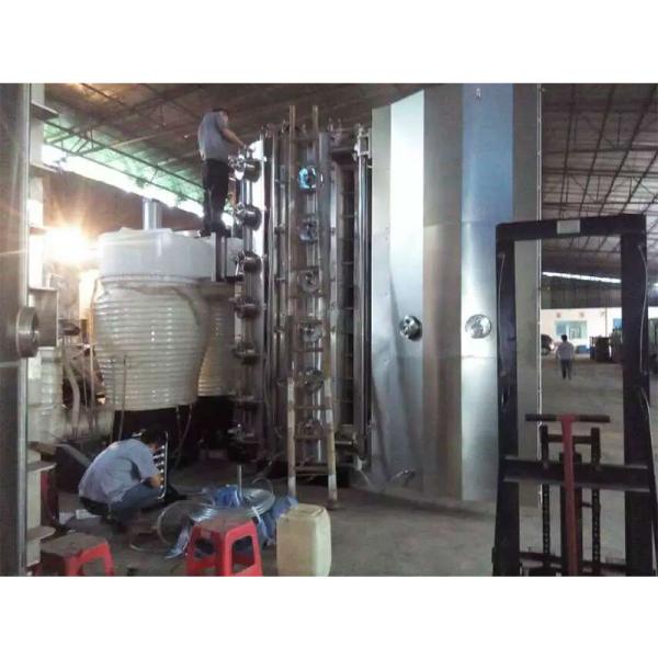 Stainless Steel Bucket Artwork PVD Vacuum Titanium Nitride Coating Machine For