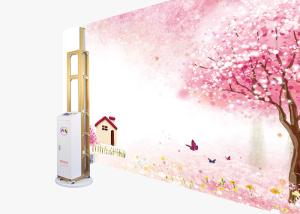 Quality Windows Mural Printing Machine Automatic Printing Speed 4 Pass 7 Meters Per Hour wholesale