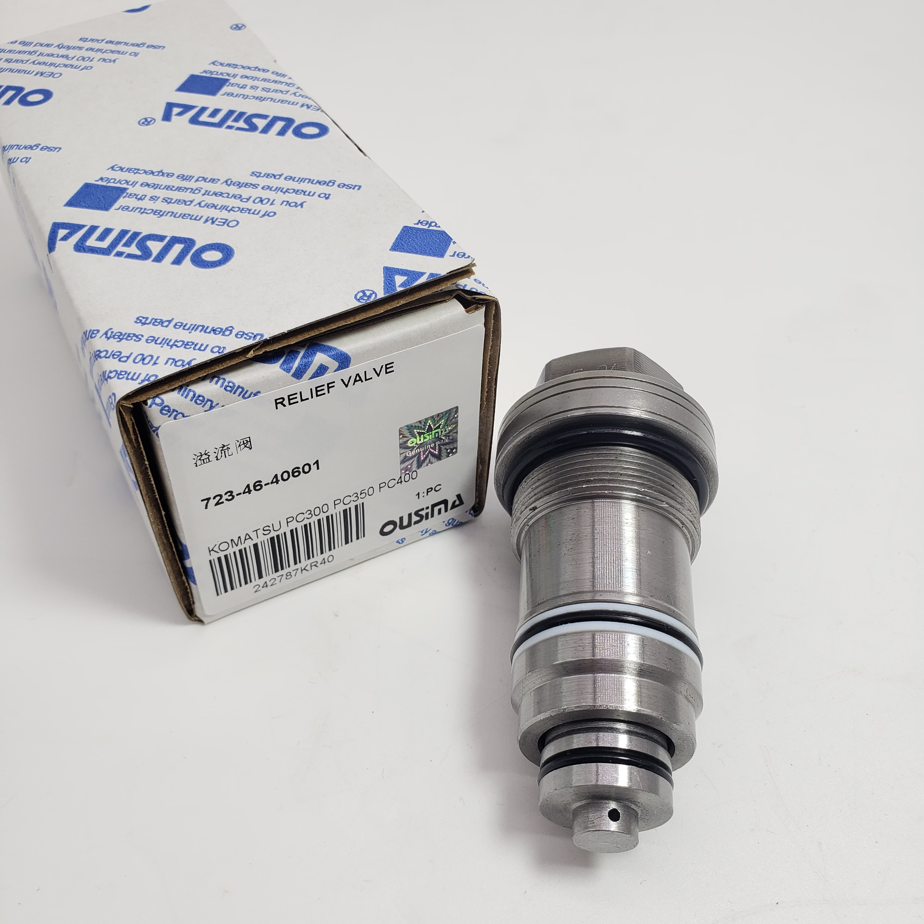 Relief Valve 723-46-40601 For KOMATSU PC300 PC350 PC400