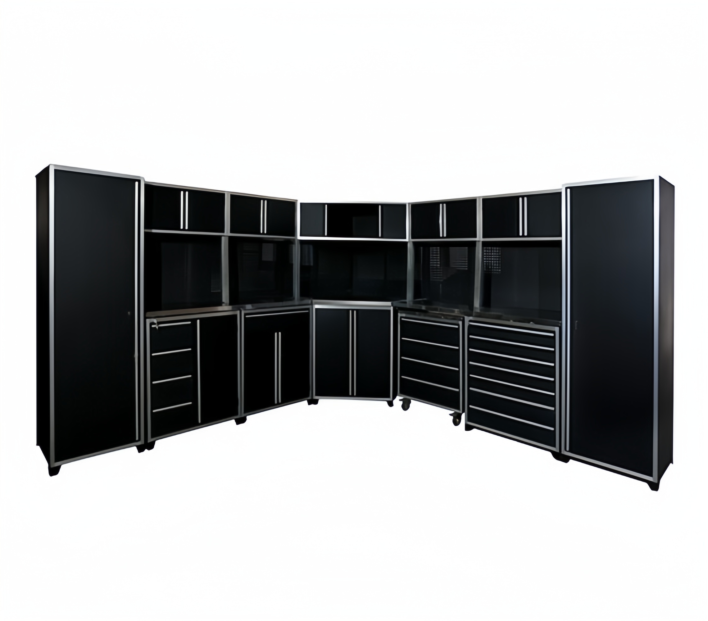 72" Rolling Tool Cabinet Heavy Duty Lockable Storage for Garage and Garden Equipment