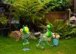 Frog Unicycle Metal Interior Decoration Outdoor Garden Decorations
