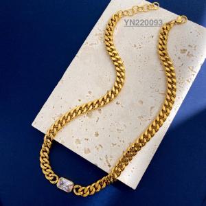 Quality Personalized Stainless Steel CZ Gold Necklace Miami Cuban Link Chain Necklace wholesale