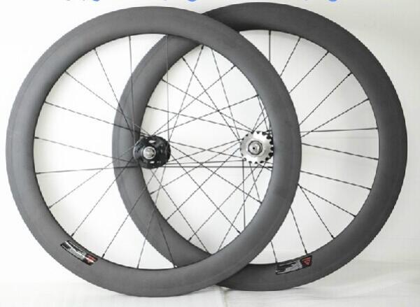 High quality 700c track bicyle for clincher or tubular carbon wheelset 60mm*23mm