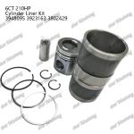 Diesel Engine Liner Kit 6CT 210HP 3948095 3923163 3802429