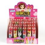 Fruity Sugarless Confectionery Lipstick Candy With Flashlight Novelty