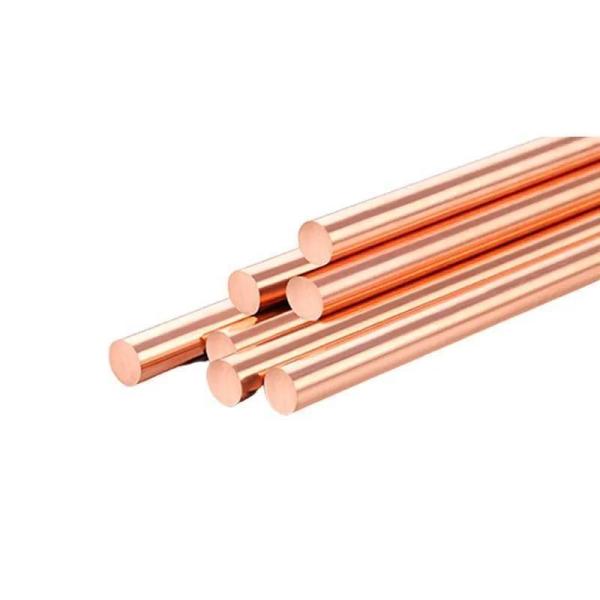 Water Tube Round Copper Bar C12000 C10200 for Solid Alloy Rod Thin Bright
