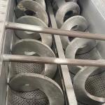 Slag Carbon Steel Sprial 304 Stainless Screw Conveyor For Cement