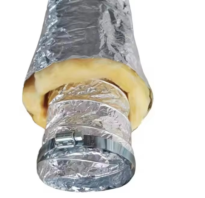 Air Conditioning Aluminum Flexible Insulated Warm Air Duct