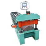 Customized Roof Ridge Cap Roll Forming Machine 610mm-1220mm Feeding Width