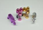 56mm Purple Single Pill Container 1g Clear Empty Capsules