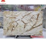 Blue Roma Quartzite Big Slab Suitable for Hotel Interior Wall and Kitchen
