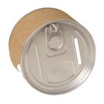Biodegradable Composite Can Packaging , Duplex Cardboard Tube Containers