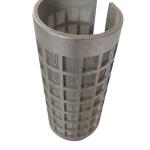 Food Industry Sintered Mesh Filter Perforated 304 SS Stainless Steel Filter