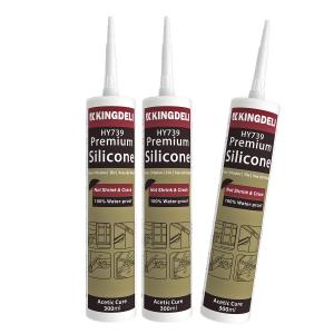 Quality Acetic General purpose Glass Adhesives silicone glue Weatherproof Silicone Sealant wholesale