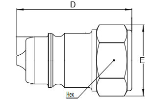 2'' Quick Release Gas Coupling