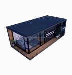 Container Houses Prefabricated Casas Customized Color Wooden Glass Sunroom House