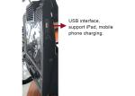 Fitness Gym Recumbent Bike , Foldable Recumbent Exercise Bikes With LED Display