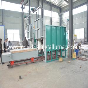 Quality Bogie Hearth Heat Treating Car Bottom Furnaces Equipment Electric 1 Zone 2400×1700×1300mm wholesale