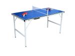Midsize Outdoor Table Tennis Table Easy Folding With Painting And Net Caster
