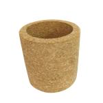 Height 10cm Eco Cork Pen Holder Lightweight Desk Organizer Cylindrical
