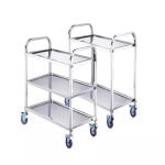 Instrument Trolley Lab Fittings Hospital Use Stainless Steel Trolley