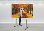 UV Floor Ground Wall Inkjet Printer Paper Glass Wood Ceramic Metals 9600dpi