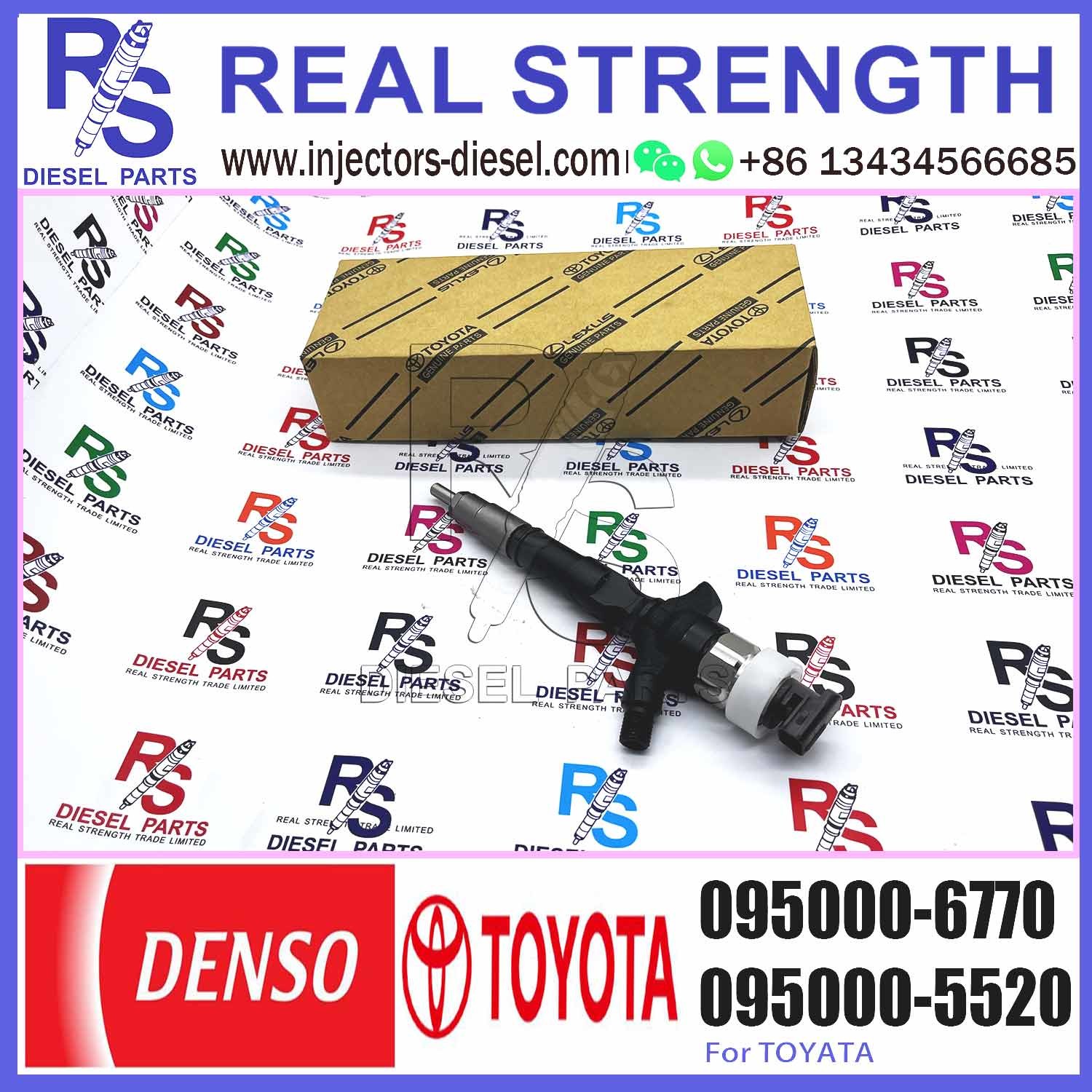 High quality diesel common rail injector 23670-39185 095000-7040 095000-6770