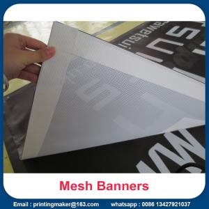 Quality Outdoor Printed Mesh Banners On the Cheap wholesale