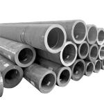 DIN1629 St37 St44 St52 A106 A53 Black Ms Round Seamless Mild Steel Tubing