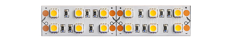 3000K Single Color LED Strip Lighting Flexible Under Cabinet Cuttable White Outdoor 12V 24V