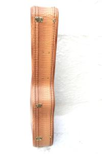 Quality Classical Leather Acoustic Guitar Case With Velvet Padding Interior wholesale