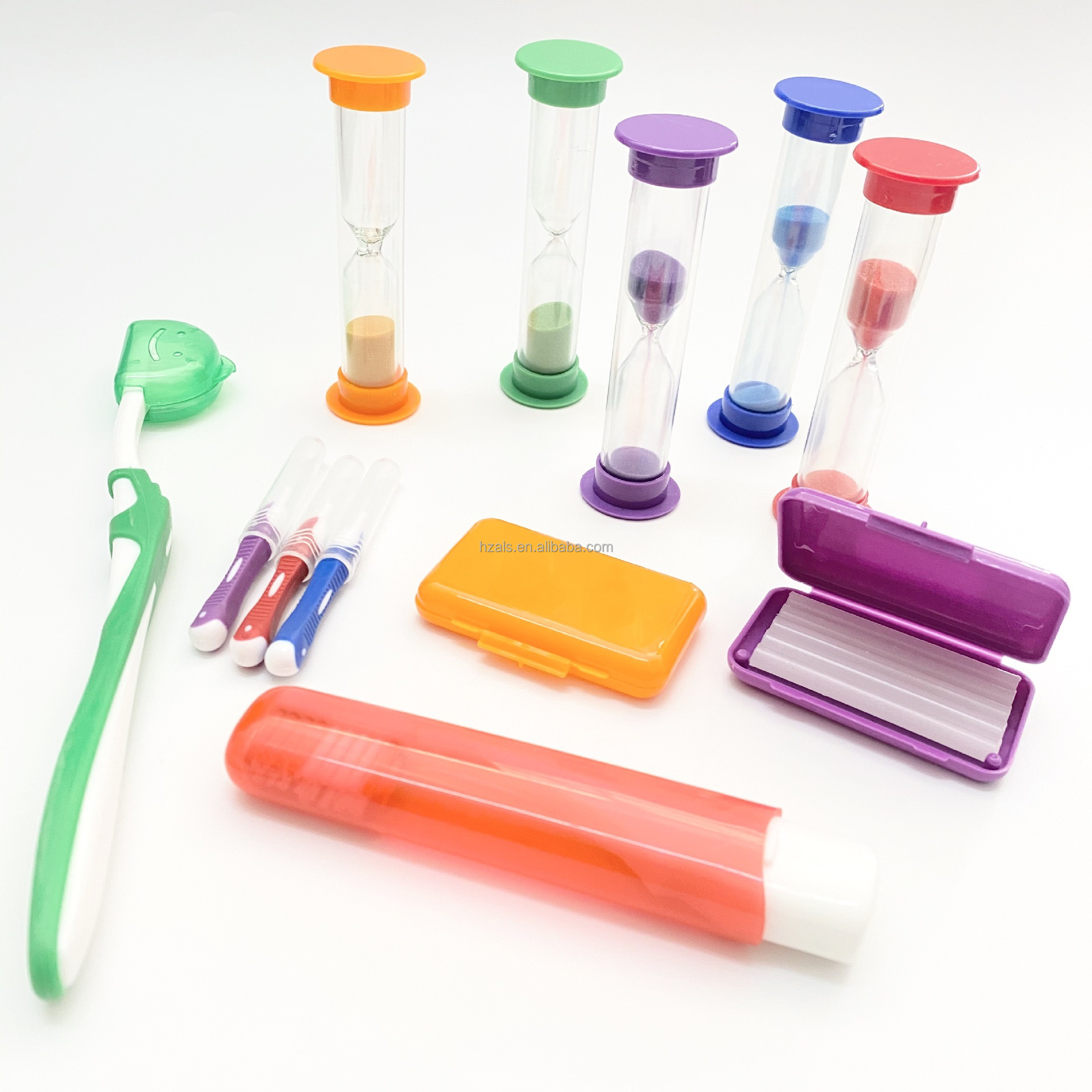 Manual Power Source Ortho Wax Floss Oral Mirror Included Portable Interdental Brush Kit with Highest Medical Grade Plastic