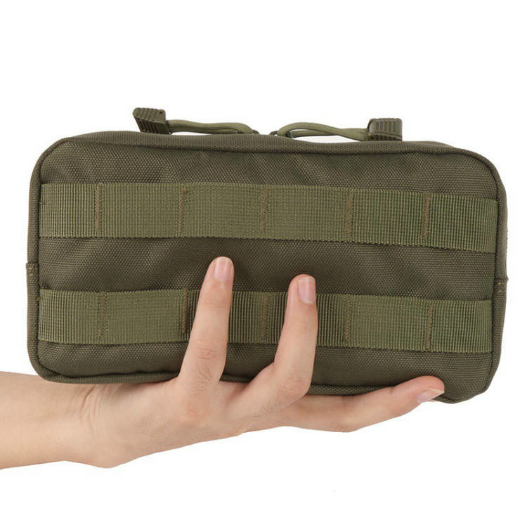 Molle Tactical Utility Pouch For Outdoor Camping Hiking 23x8x13cm