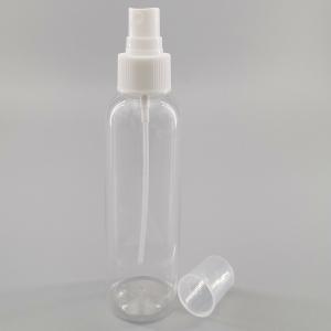 Quality 4oz Round 120ml PET Plastic Spray Bottle Cosmetic Packaging wholesale