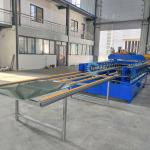 Auto Change Size PU Liner Steel Profile Roof Sheet Roll Forming Machine For 0.3