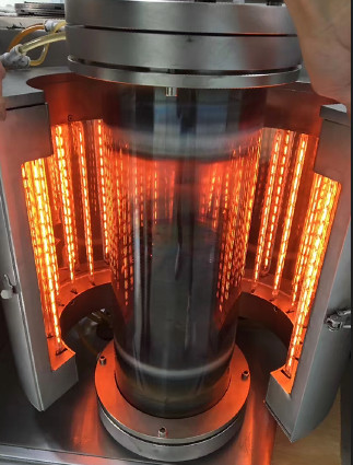 Automatic Water Cooling Vacuum Soldering Equipment With Halogen Tube Heaters