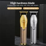 Waterproof T Blade Cordless Hair Trimmer Rechargeable Zero Gapped 50-60Hz