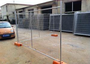 Quality Q235 Steel Materials Temporary Security Fence Panels Crowd Control Barriers wholesale