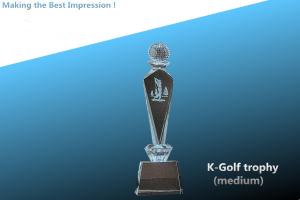 Quality Glass trophy/glass awards/decoration made of glass wholesale