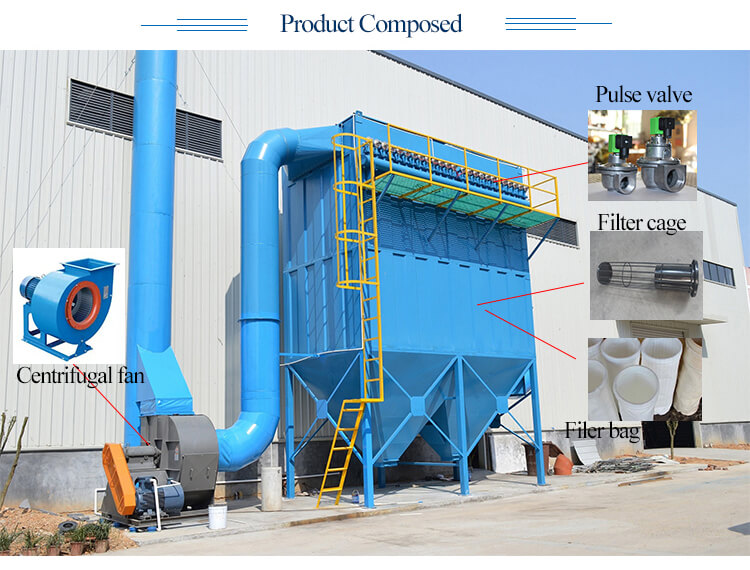 50mm Baffle Spray Scrubber for Controlling Air Pollution in Industrial Settings