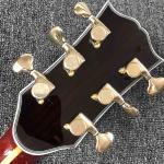 Custom AAAA All Solid KOA Wood 43 Inch Design Jumbo Body Acoustic Guitar Abalone