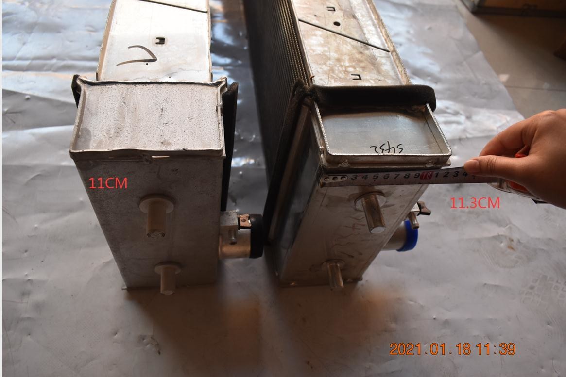 Water Tank Radiator 21K-03-71113 21K0371113 For Komatsu PC160-7