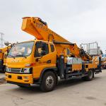 cheap price Jianghuai 40m aerial work vehicle telescopic boom Aerial work